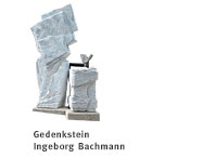 Gedenkstein Ingeborg Bachmann